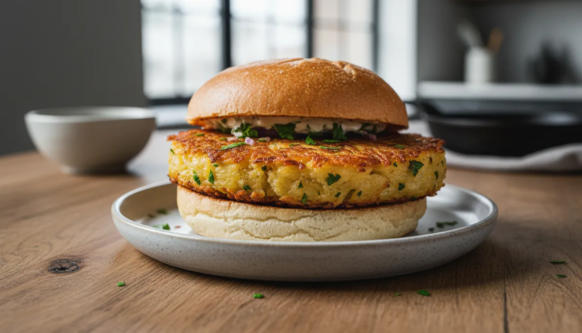 Burger végétarien à la galette de pomme de terre : recette et conseils