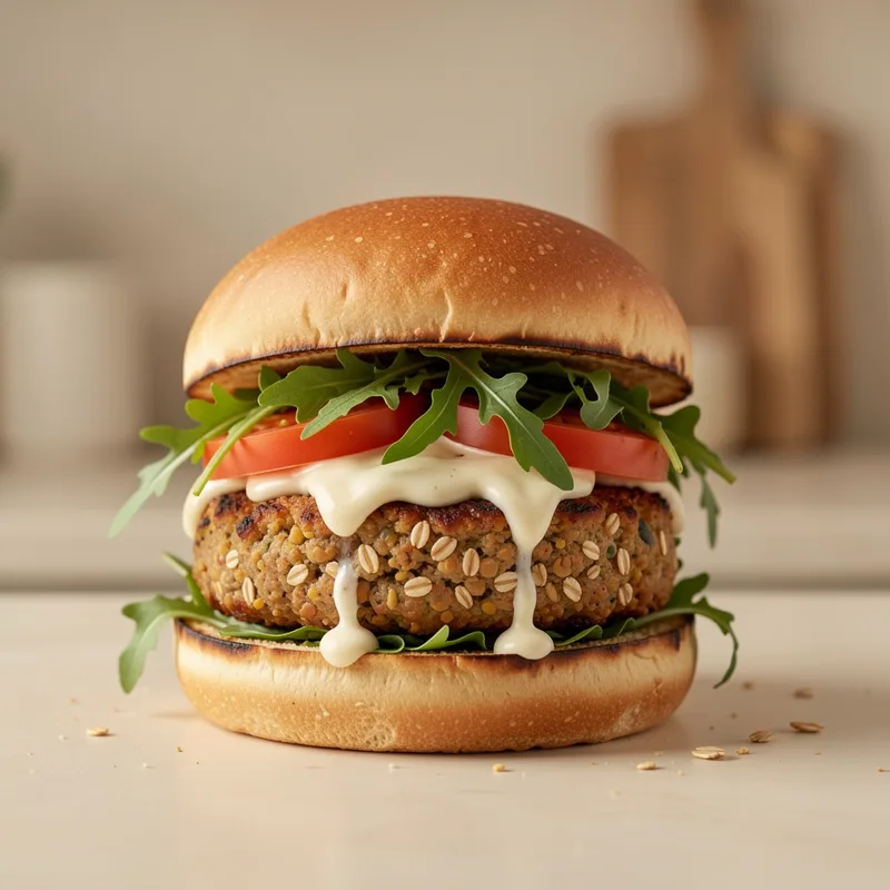 Hamburger vegan maison : recette ferme, gourmande et sans viande