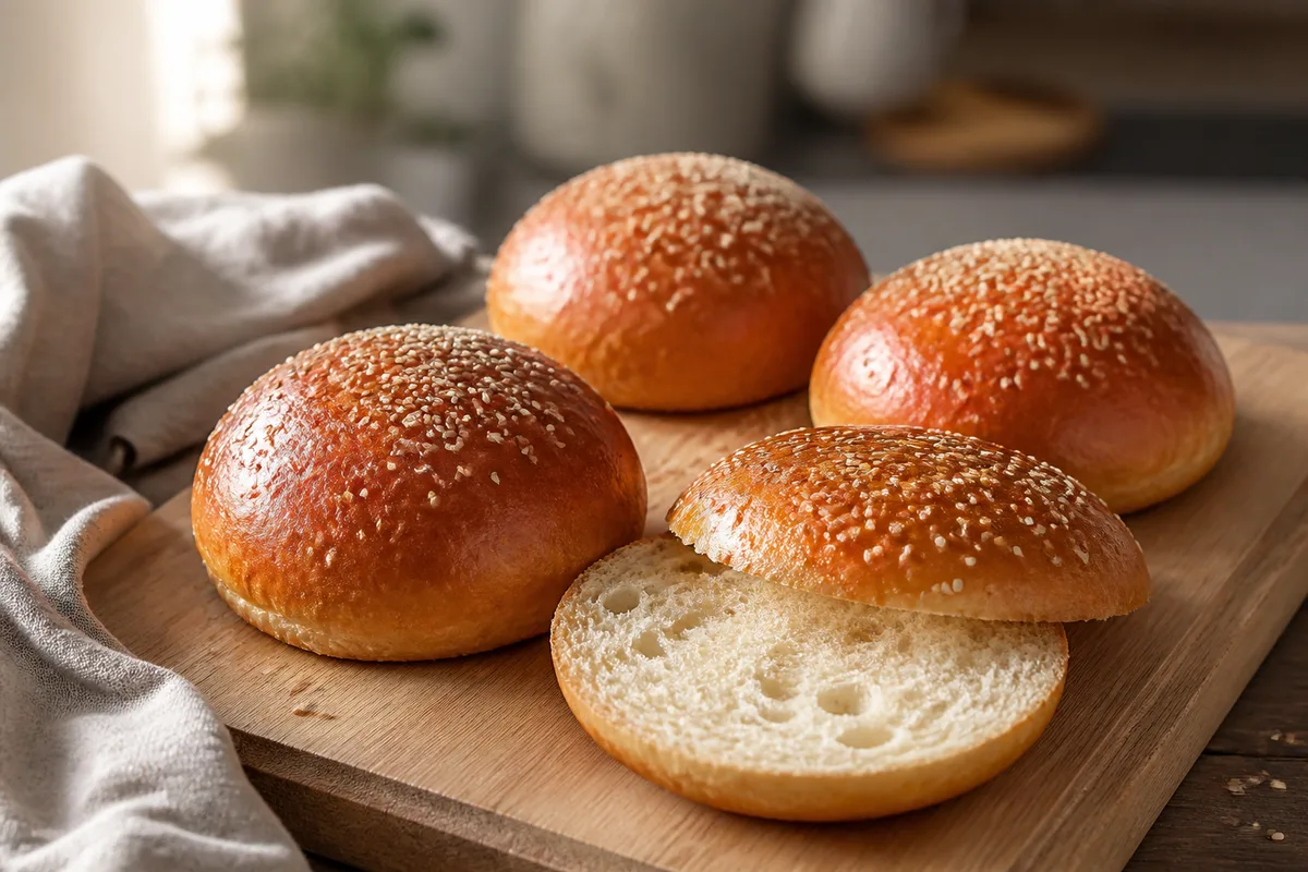 Pain à burger vegan maison : la recette des buns moelleux